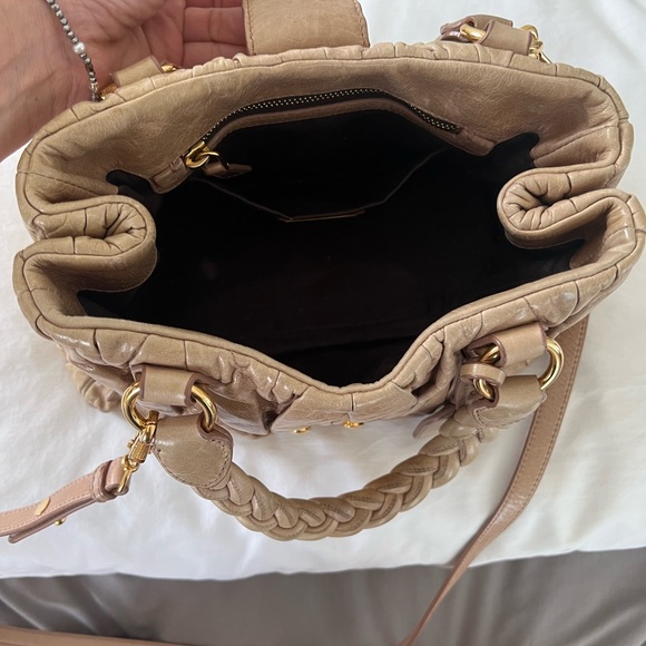 Beige Miu Miu Matelasse Ciara Lux - Picture 7 of 11